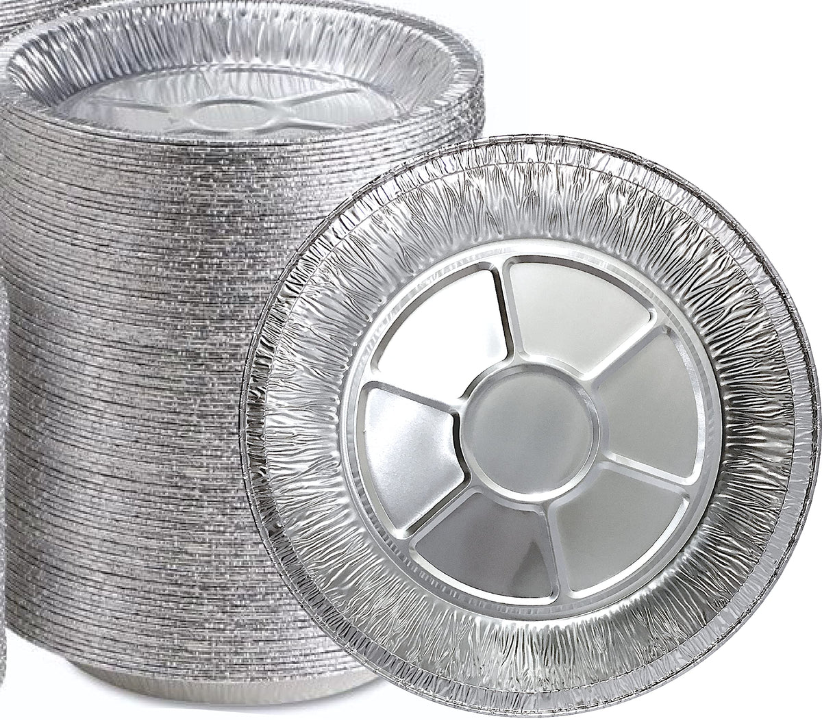 Molde Spare Essentials de aluminio de 9 pulgadas para hornear y servir tartas.