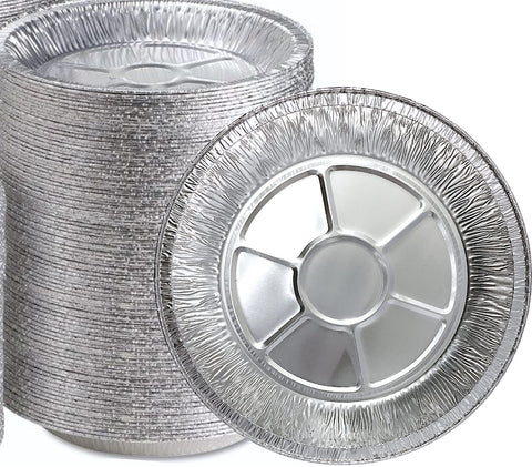 Molde Spare Essentials de aluminio de 9 pulgadas para hornear y servir tartas.