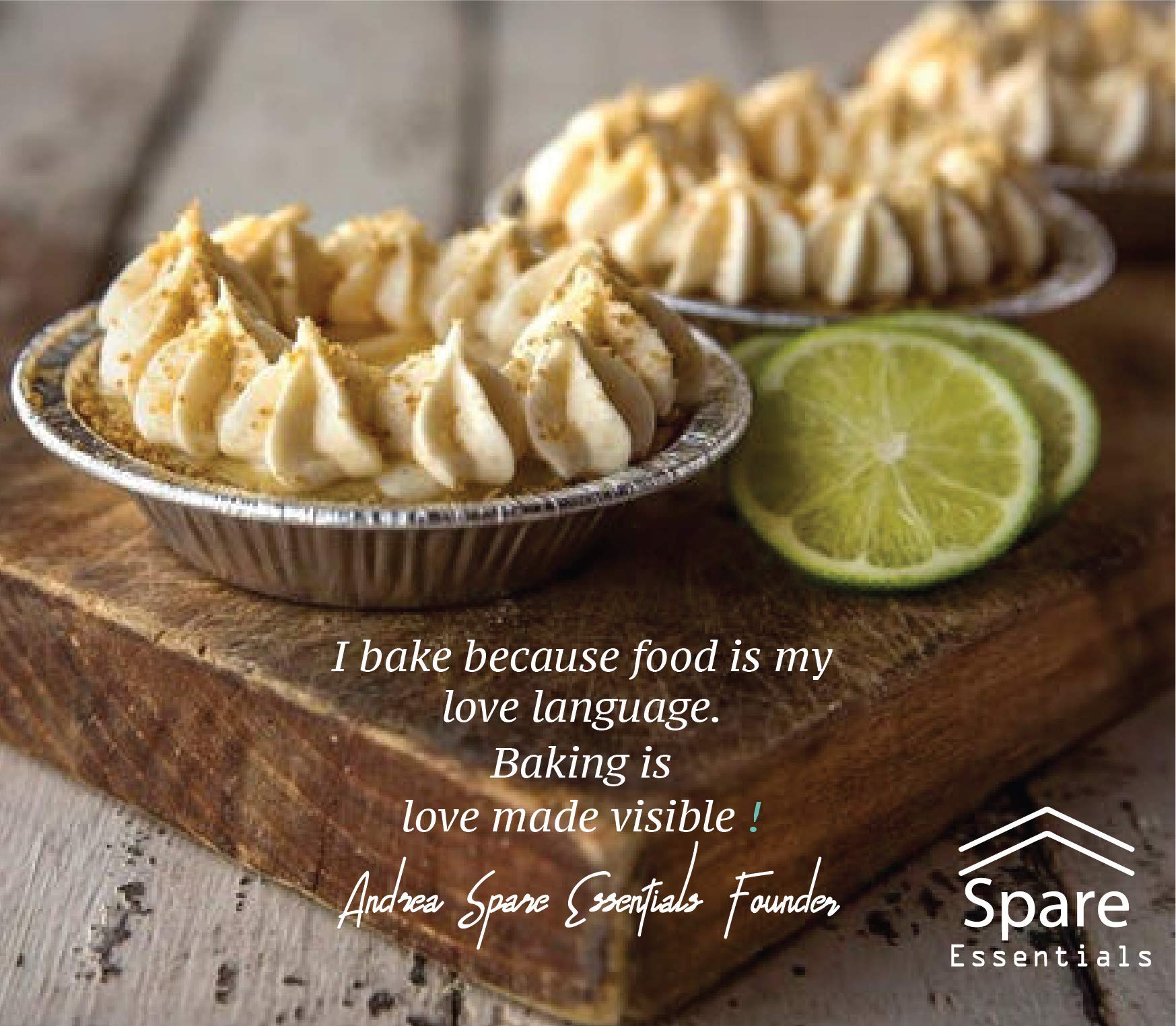 Spare Essentials perfecto para regalo de repostería casera.