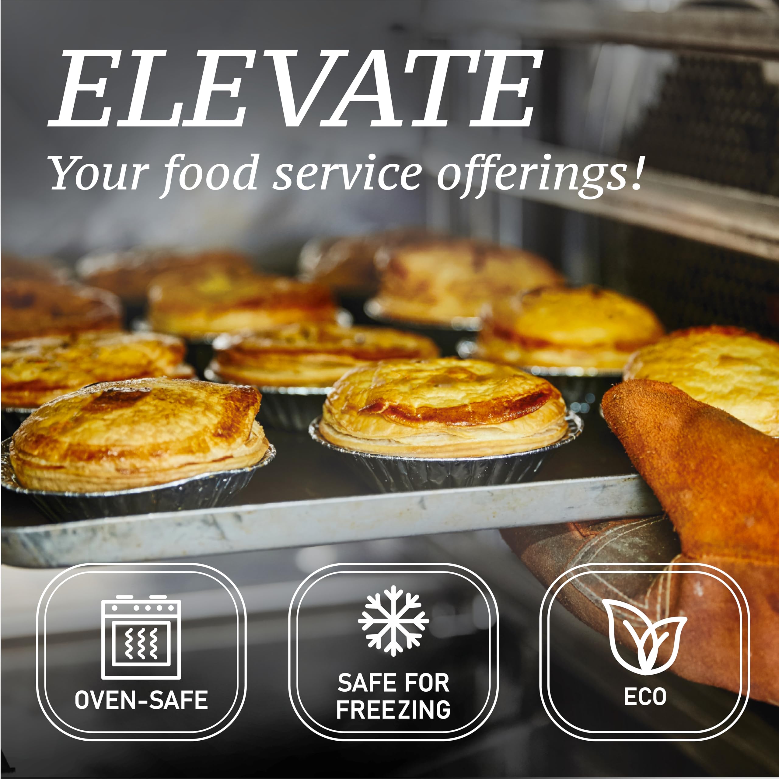 Spare Essentials molde para buffet y restaurantes, ideal para porciones individuales.
