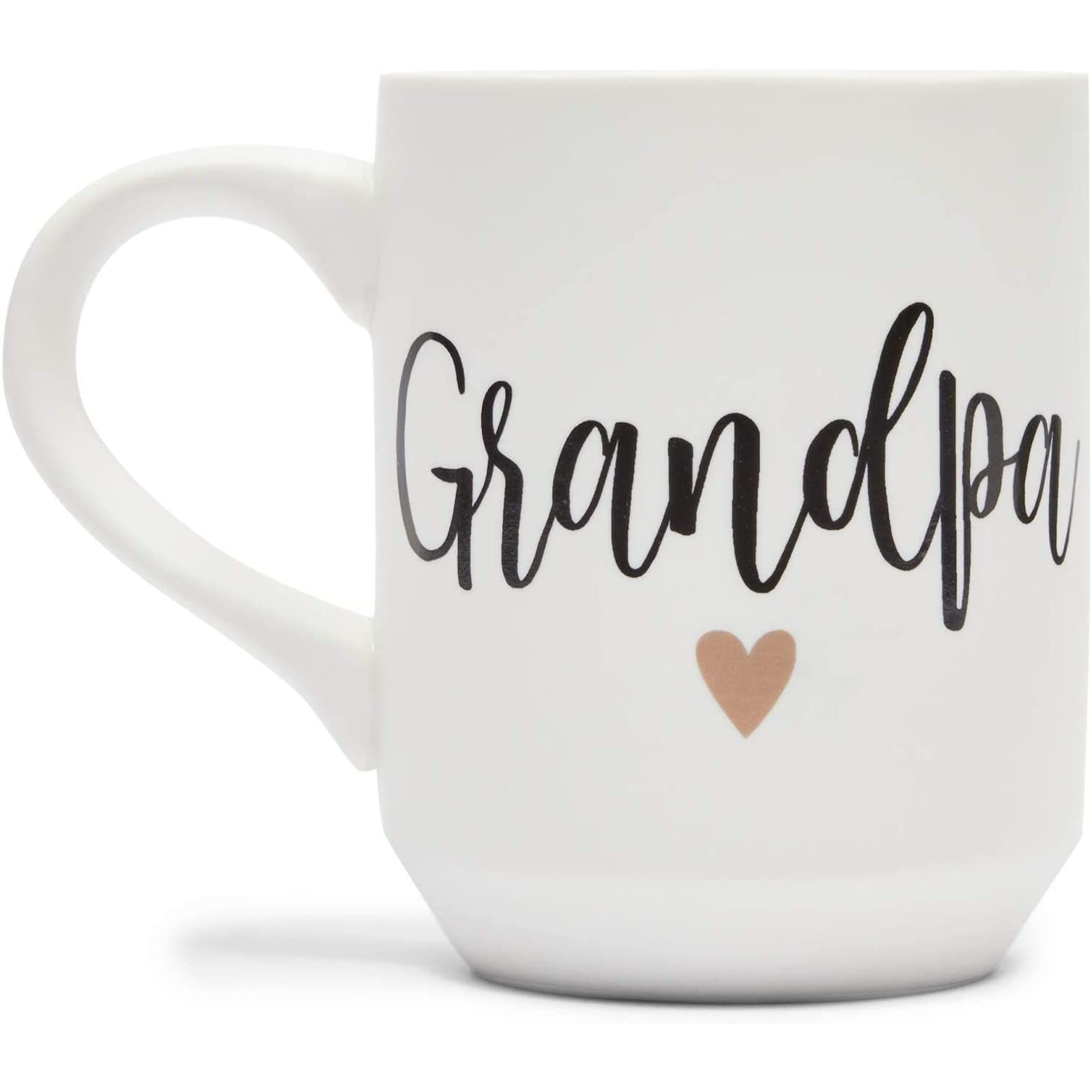 Sparkle and Bash abuelo taza detalle corazón dorado, para brindar