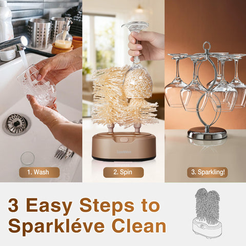 Cepillos reemplazables de Sparkléve para limpiezas duraderas