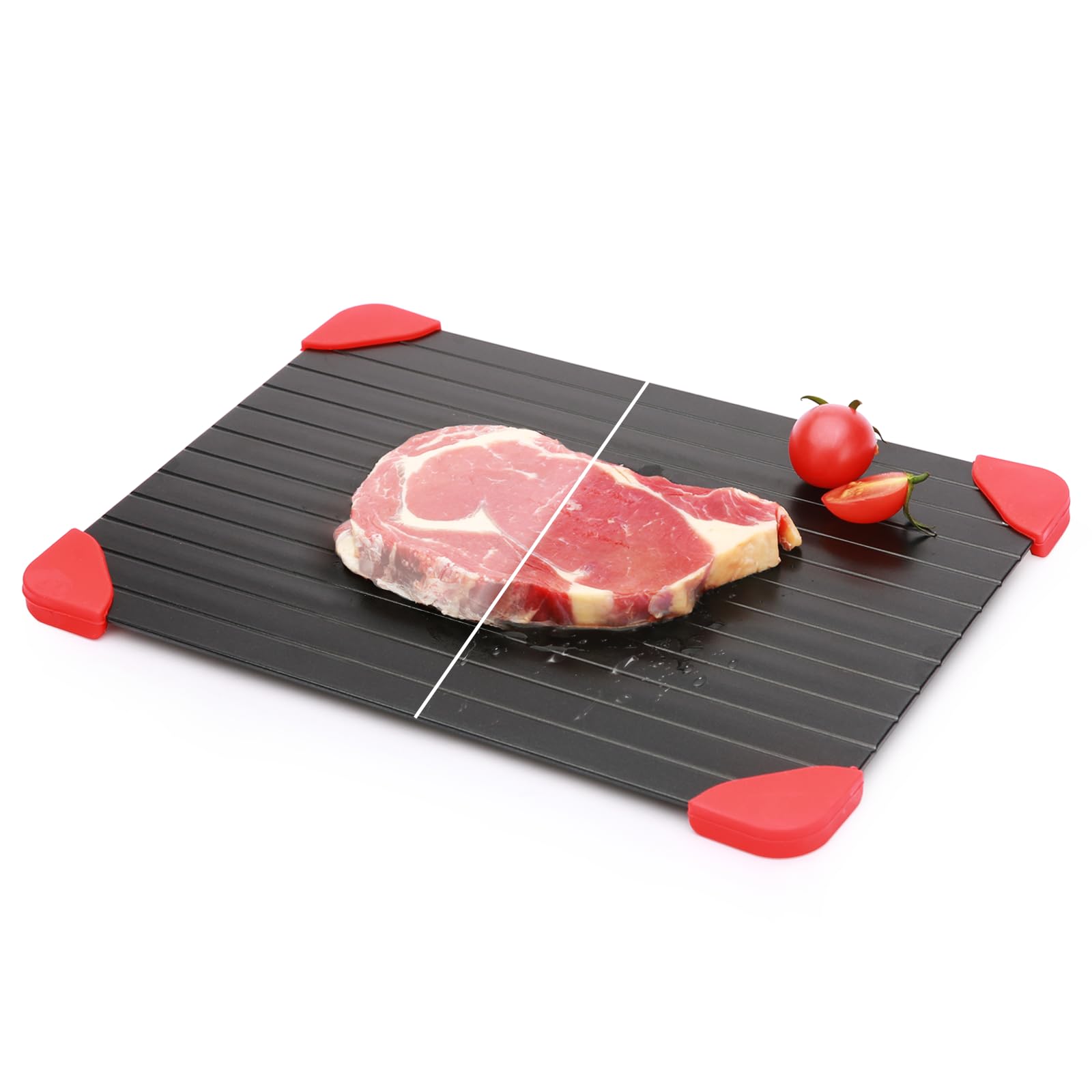 spectabilis bandeja descongelacion carne mediana, descongelación rápida sin microondas.