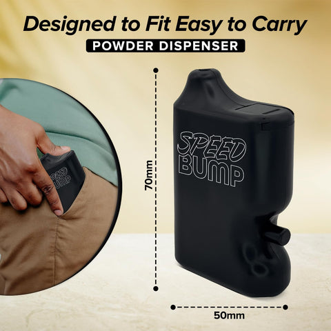 Dispensador portátil SPEED BUMP para cocina y bolso
