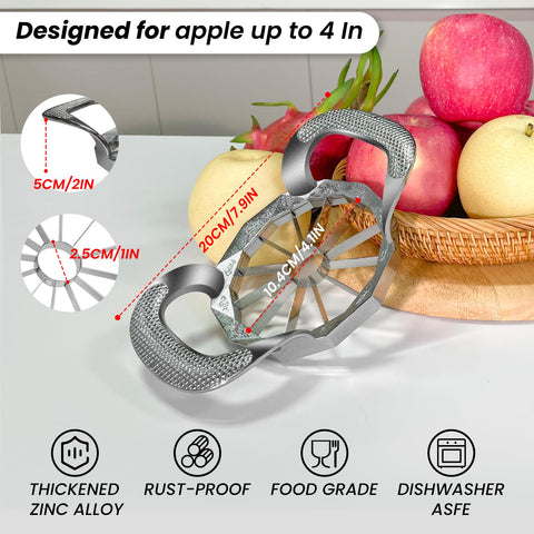 Mango ergonómico antideslizante SPEENSUN para un agarre cómodo al cortar.