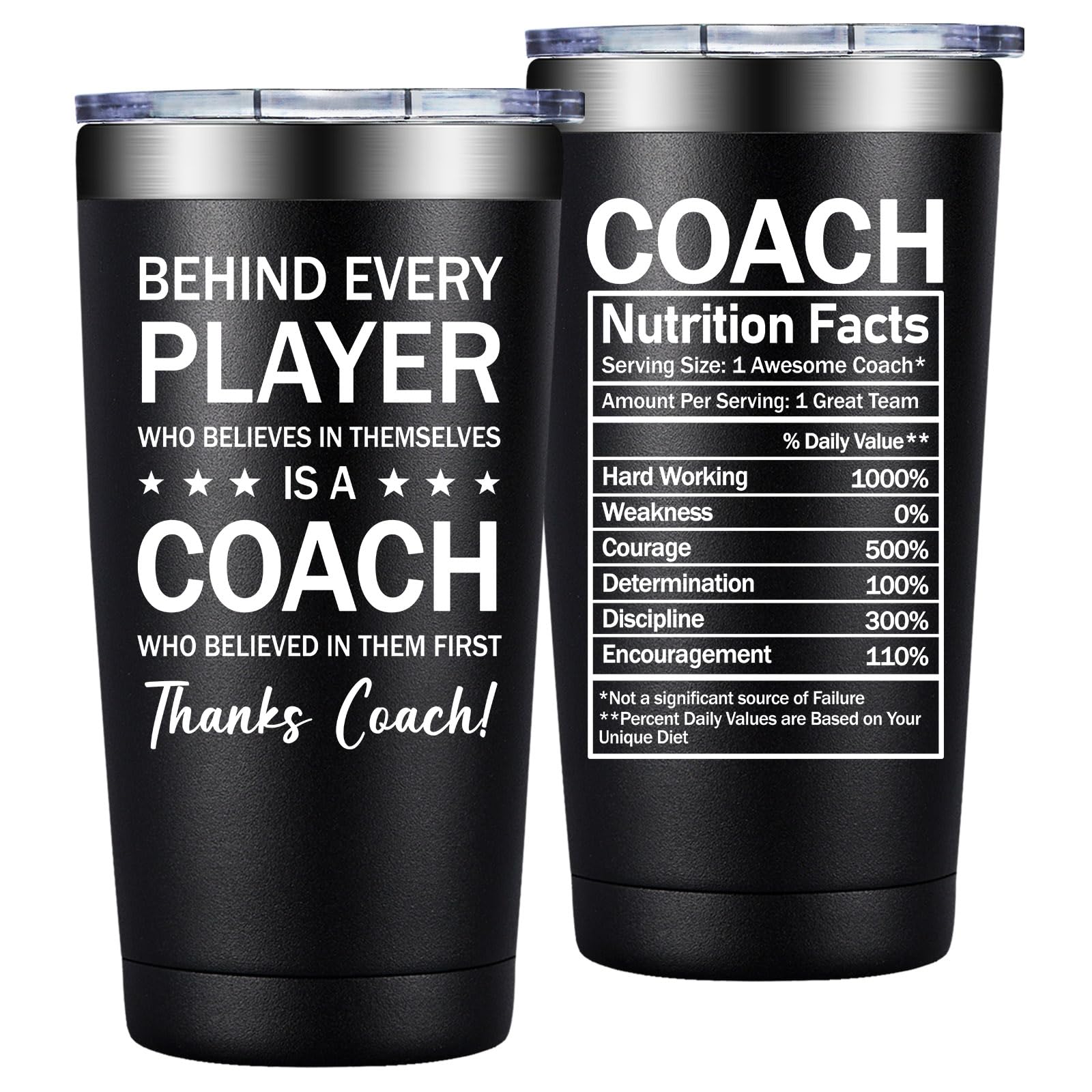 SpenMeta tumbler para entrenadores con diseño divertido, ideal para mantener bebidas a temperatura durante el día