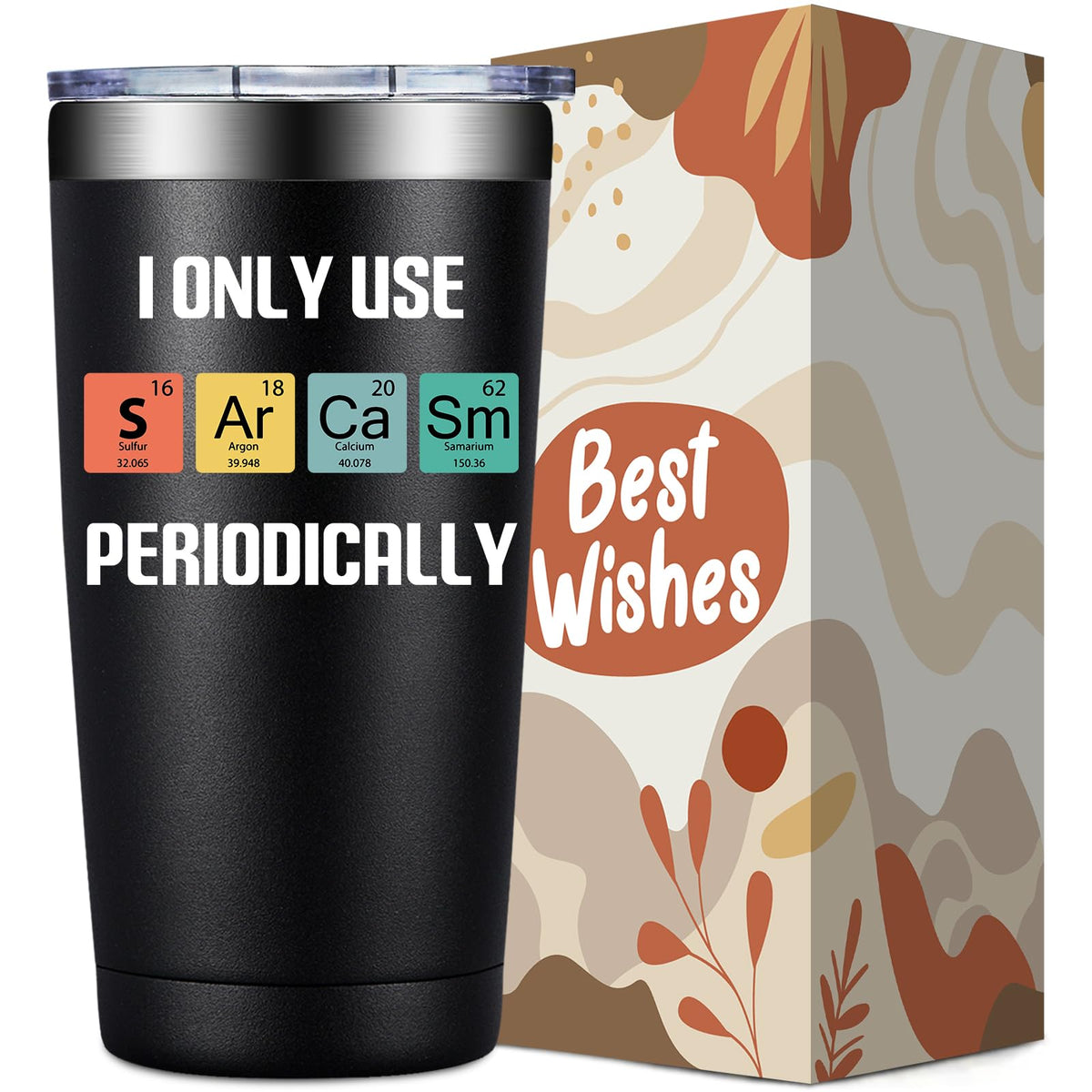 SpenMeta taza con diseño frontal de ciencia y humor para regalar