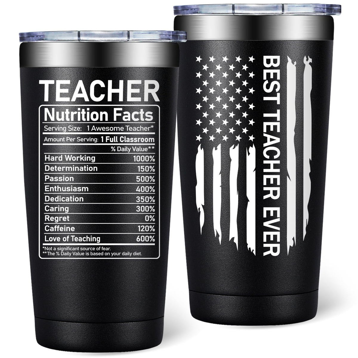 SpenMeta Taza Maestro Hombre 20oz, vista frontal, regalo práctico para agradecer al docente.