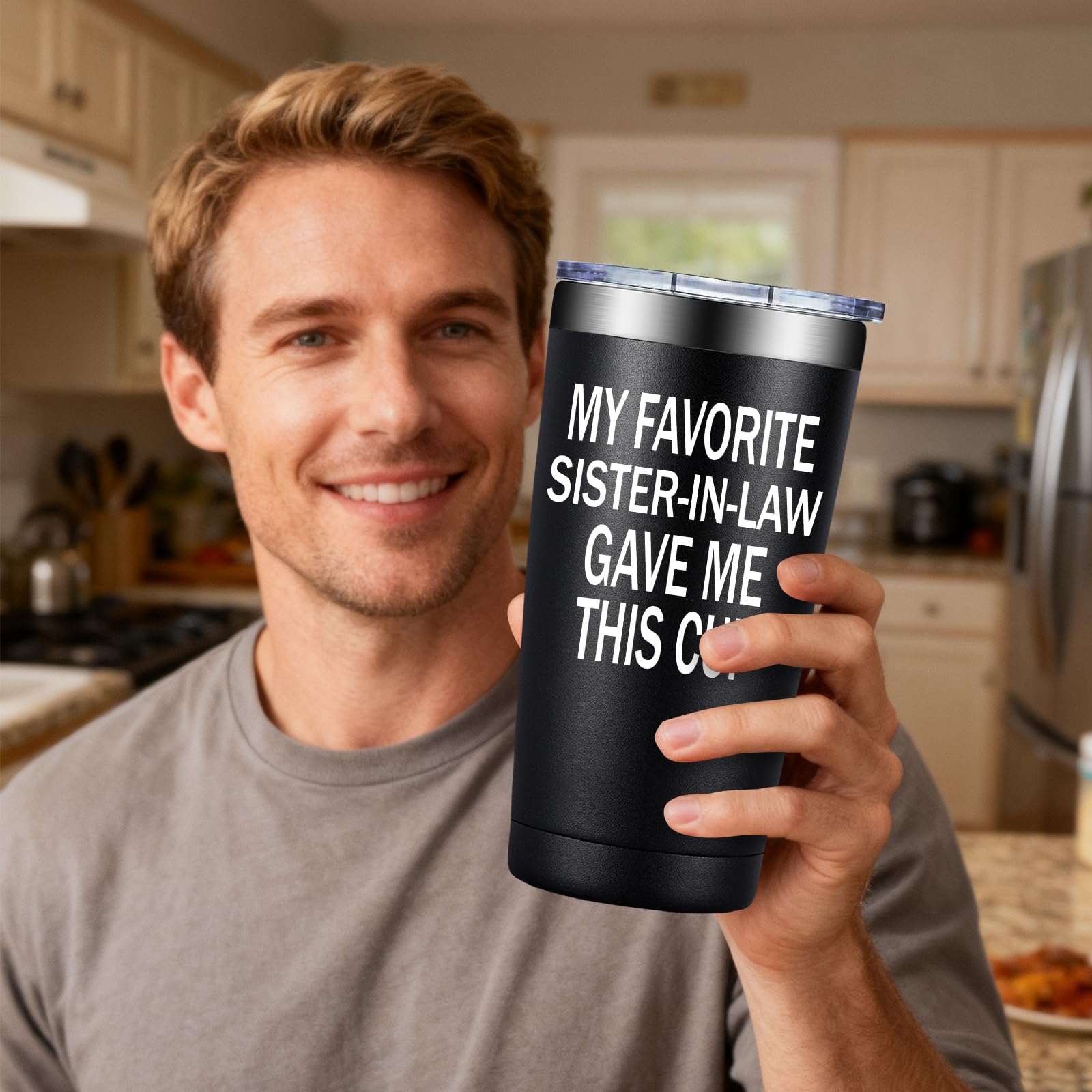 SpenMeta vaso termo 20oz, frase en frente regalo divertido