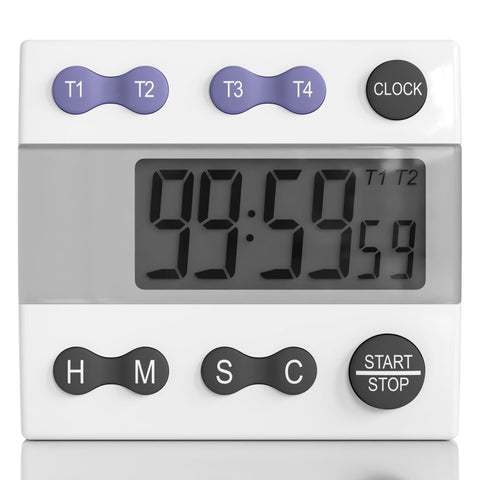 Sper Scientific temporizador de cocina con alarma fuerte para alertas claras al cocinar.