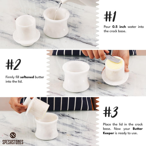 Mantiene la mantequilla lista para untar, en la cocina con estilo.