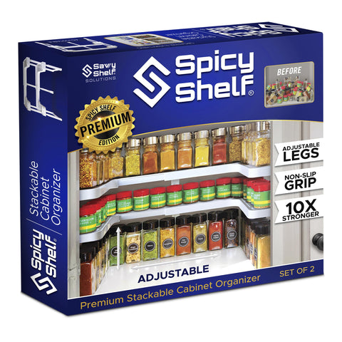Spicy Shelf 3.0 estante expandible para armario, facilita la organización.