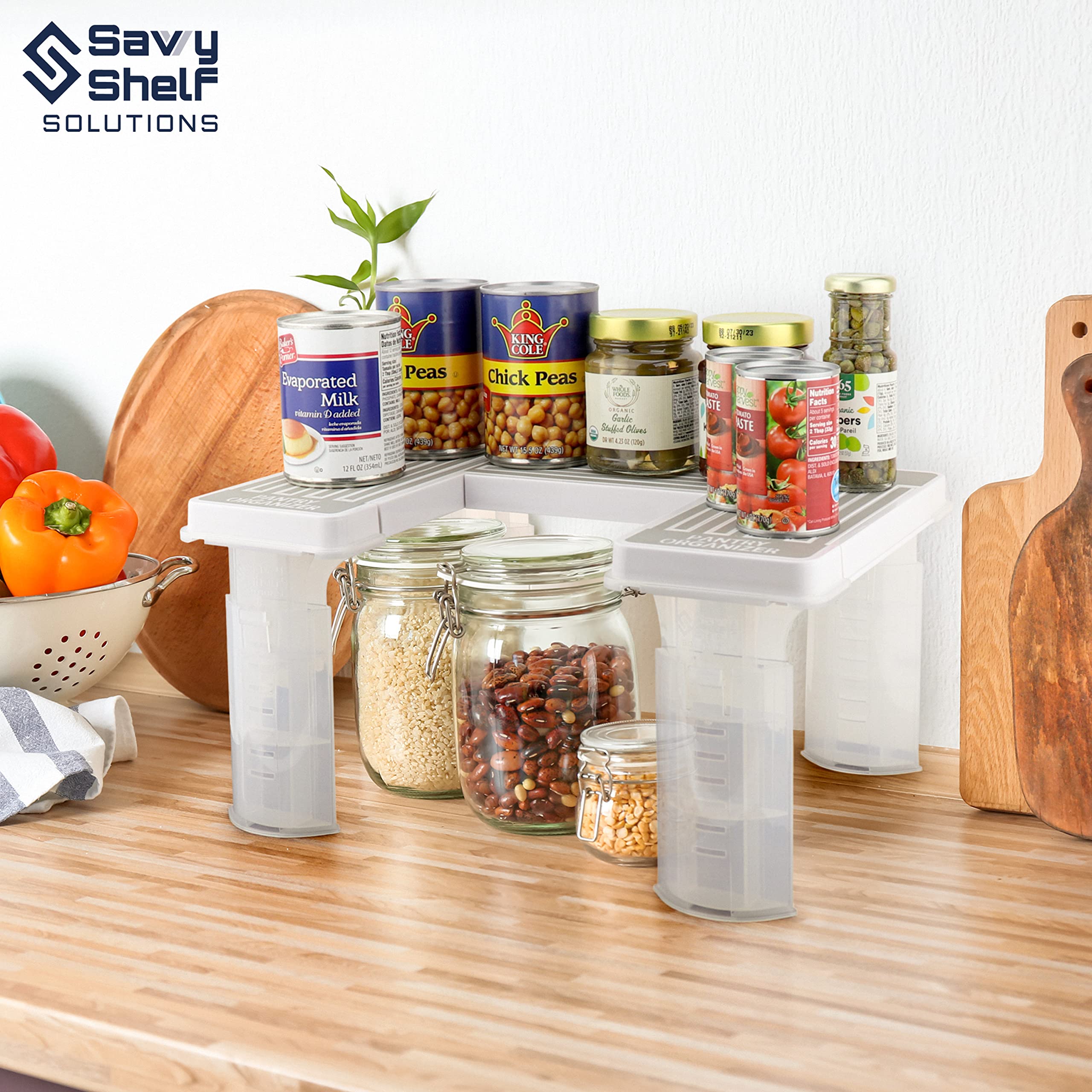 Solución diaria de organización con Savvy Shelf