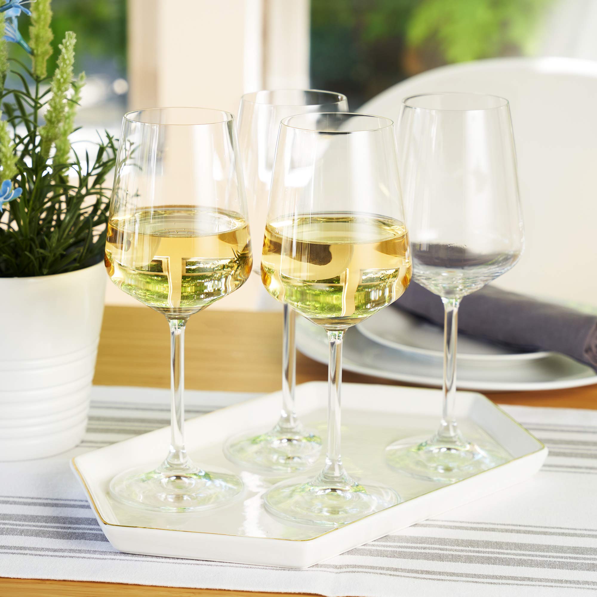 Copa Spiegelau para vino blanco, estilo cristal y toque de elegancia en la mesa.