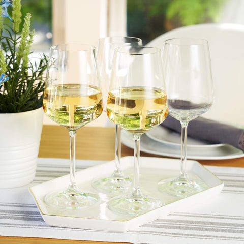Copa Spiegelau para vino blanco, estilo cristal y toque de elegancia en la mesa.