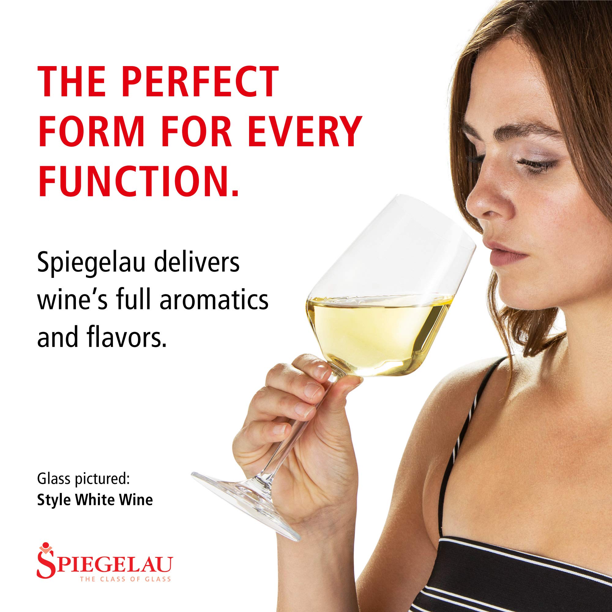 Copas Spiegelau Style, aroma y sabor mejorados en Prosecco y vinos espumosos.
