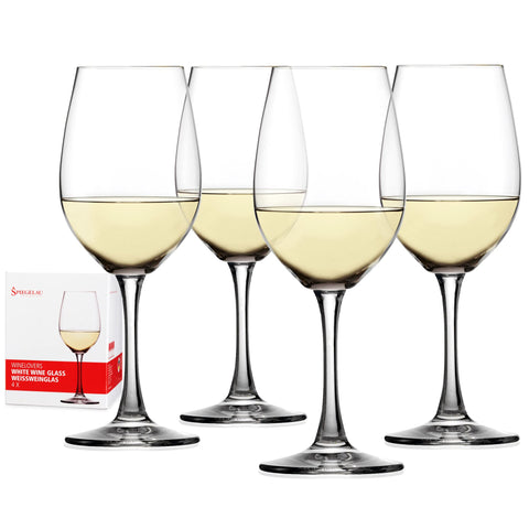 Vaso Spiegelau Wine Lovers para Chardonnay, aroma claro y sabores equilibrados.