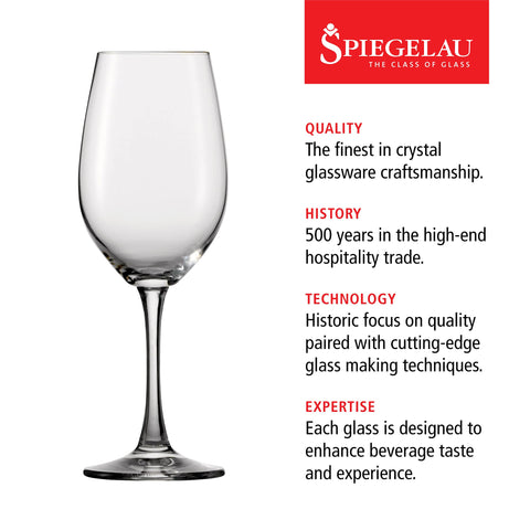 Vaso Spiegelau Wine Lovers para Sauvignon Blanc, presentación limpia.
