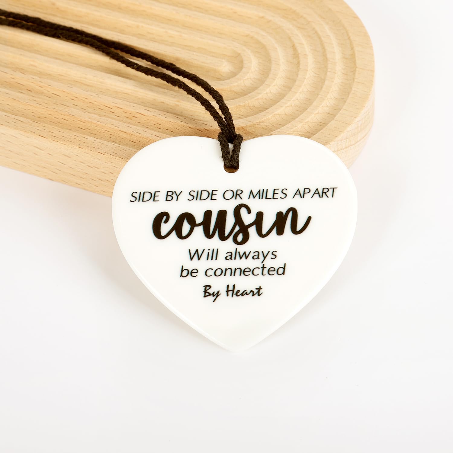Adorno cerámico en forma de corazón Splandiant, regalo sentimental