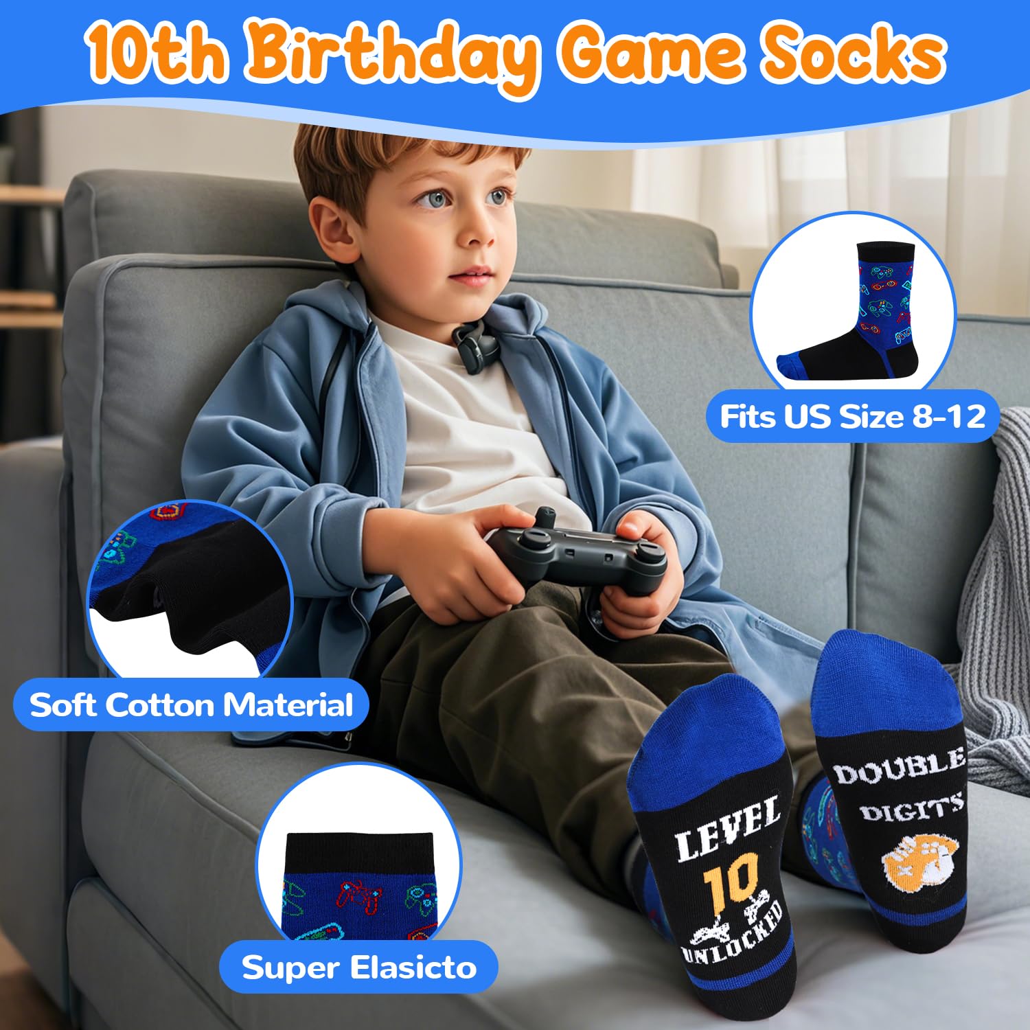Splandiant caja regalo diseño llamativo para sorprender a un joven gamer.