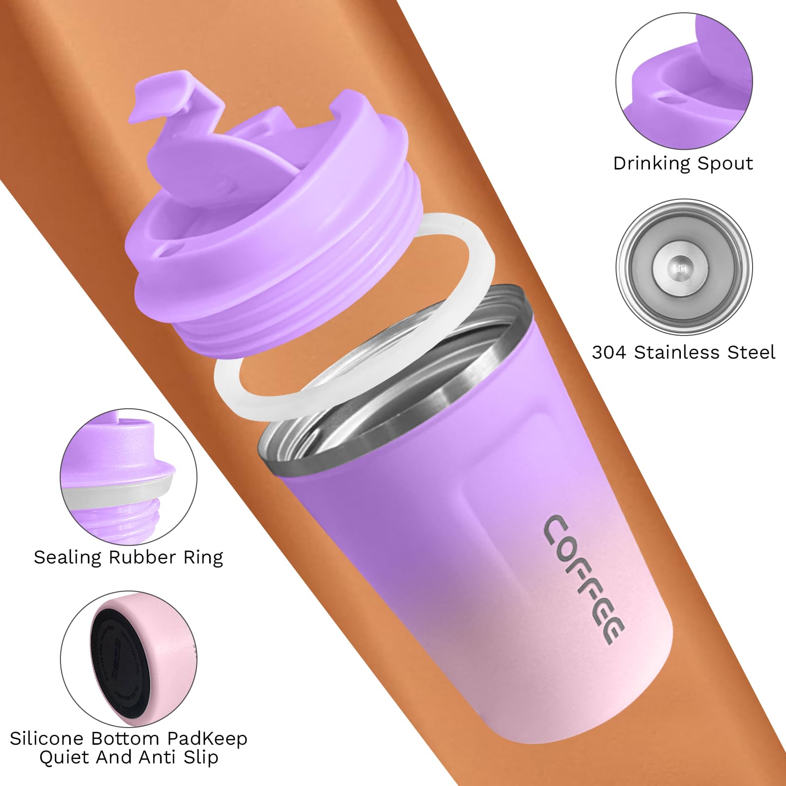 SPLMIFA diseño ergonómico con textura de silicona mejora el agarre
