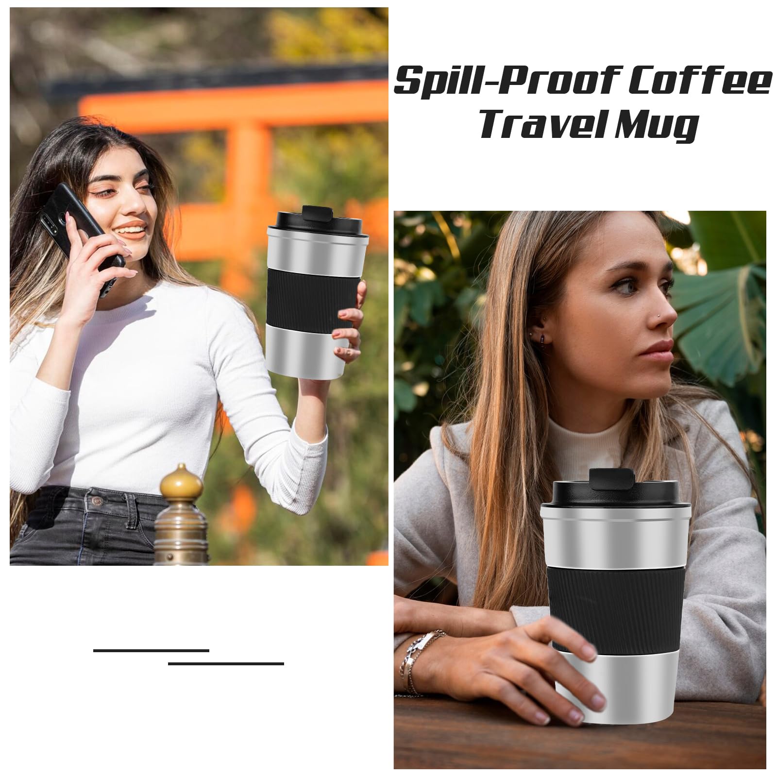 Taza SPLMIFA para coche, compatible con portavasos.