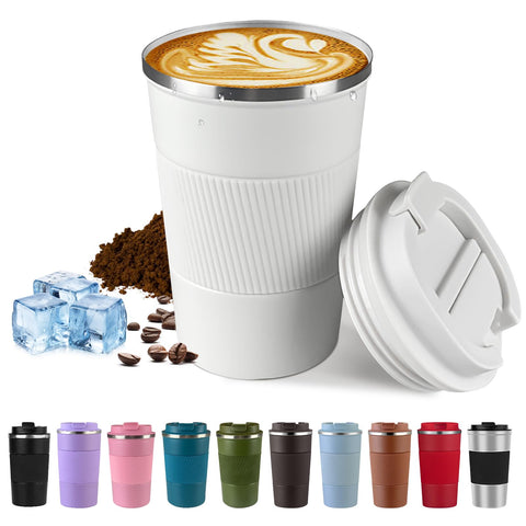 SPLMIFA Taza de viaje aislada para conservar la temperatura de las bebidas.
