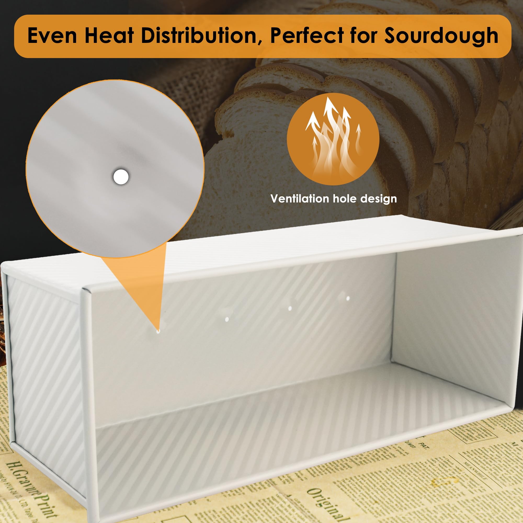 Spmarkt Premium Beige diseño resistente para hornear sin deformaciones