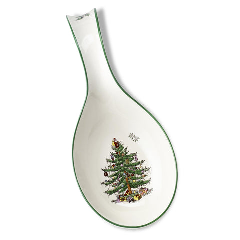 Spode Arbol Navideno, descanso para cucharas, ideal para mantener la encimera ordenada