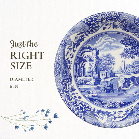 Spode Blue Italian Ascot tazon de cereal regalo ideal
