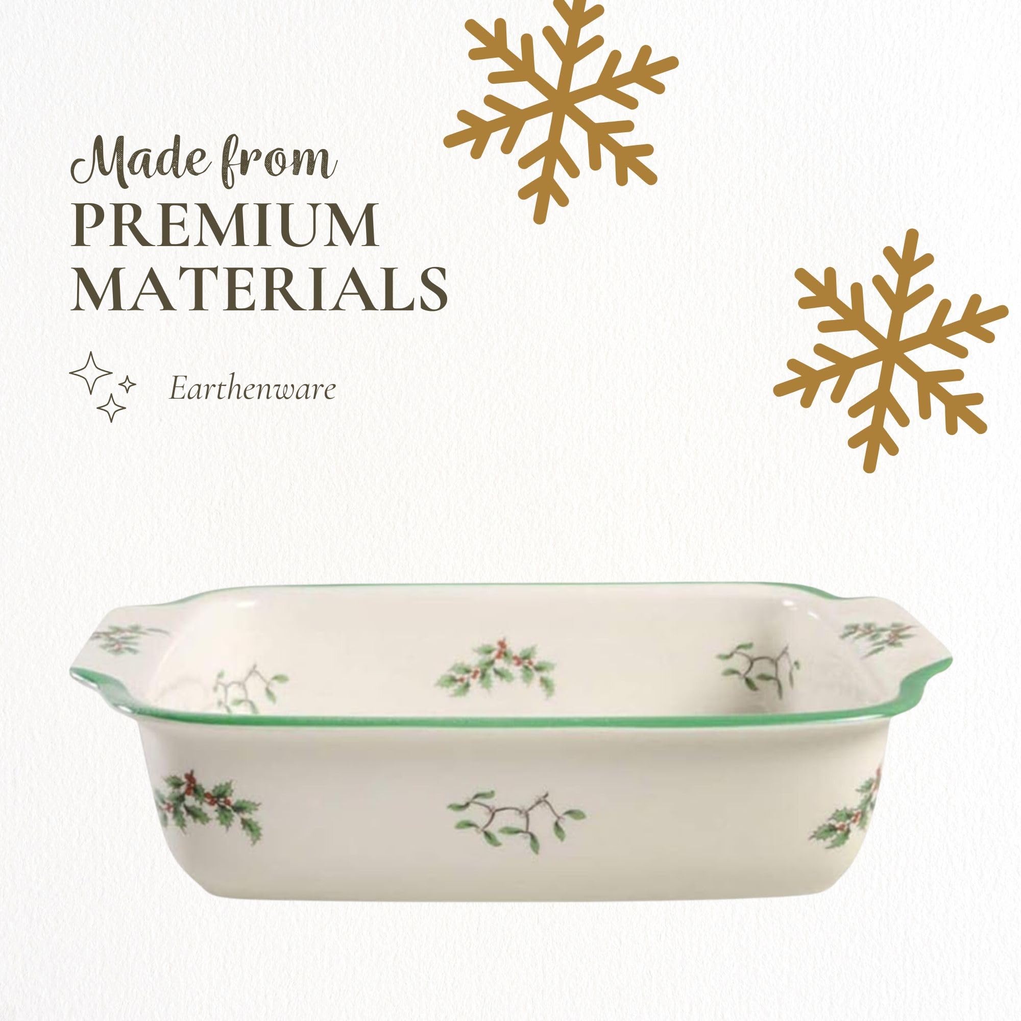 Spode caja regalo decorativa, perfecto como detalle de Navidad.