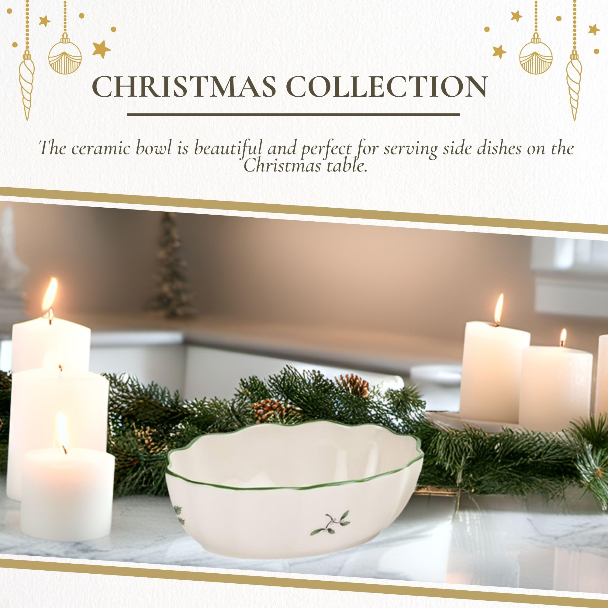 Bandeja de entremeses Spode Christmas Tree, ideal para fiestas