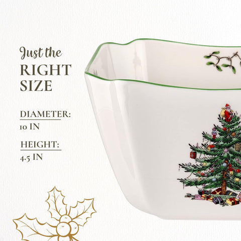 Spode Christmas Tree, regalo navideño práctico para familias.