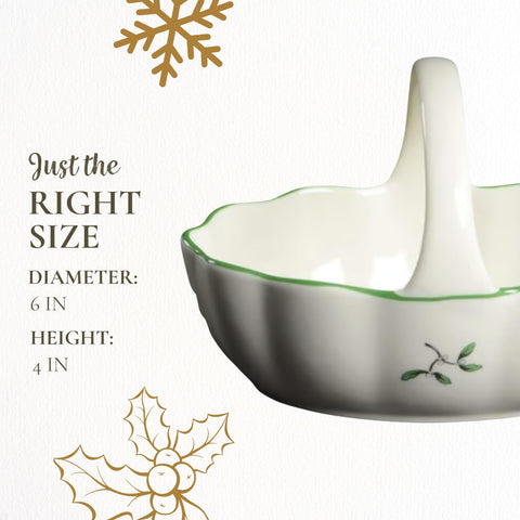 Spode Christmas Tree presentación festiva para mesa de comedor.