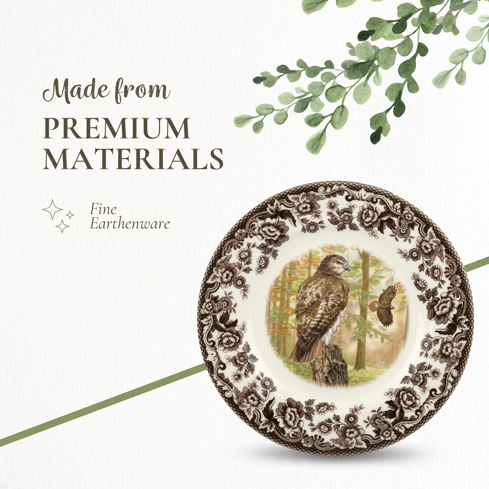 Spode hecho en Inglaterra, artesanía tradicional y herencia.