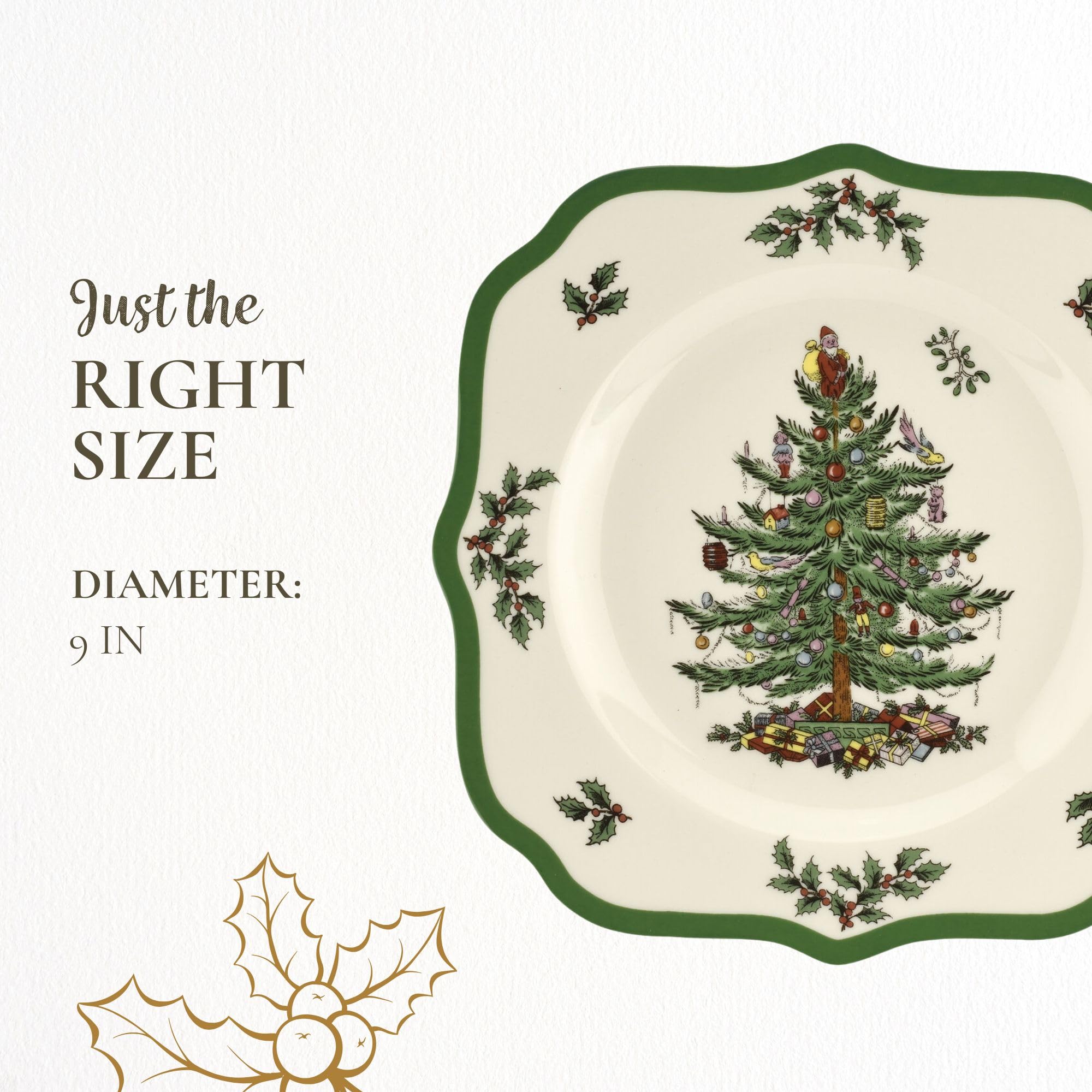 Regalo festivo ideal con diseño clásico de Spode para familias.