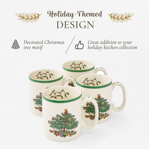 Taza de 9 onzas Spode para bebidas favoritas.