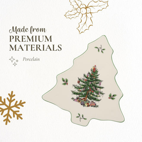 Spode Trivet protector de superficies de cocina evita marcas mientras aporta encanto navideño