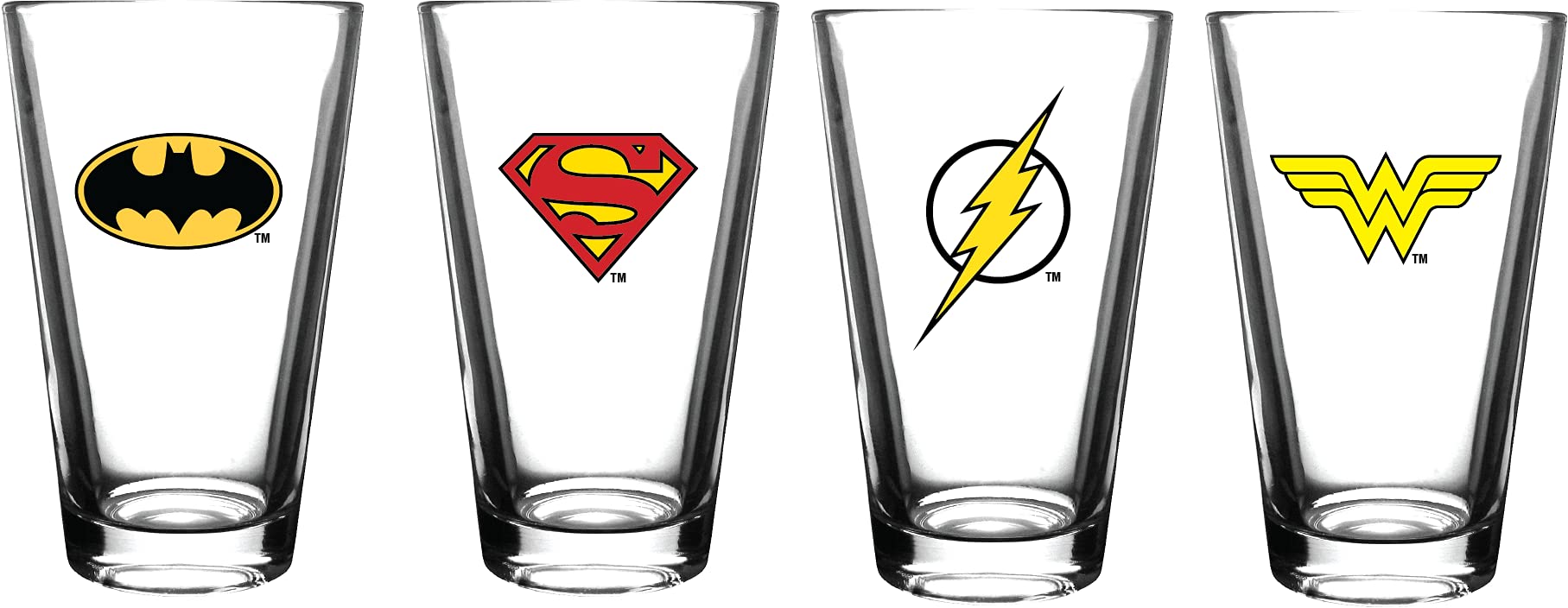 Spoontiques Justice League Batman, copa de pinta robusta para uso diario