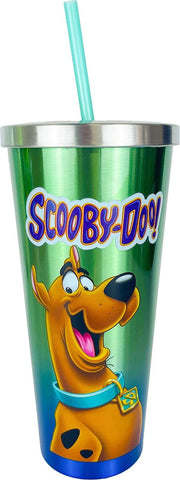 Spoontiques Scooby Doo, vaso aislante de doble pared, ideal para bebidas frías o calientes.