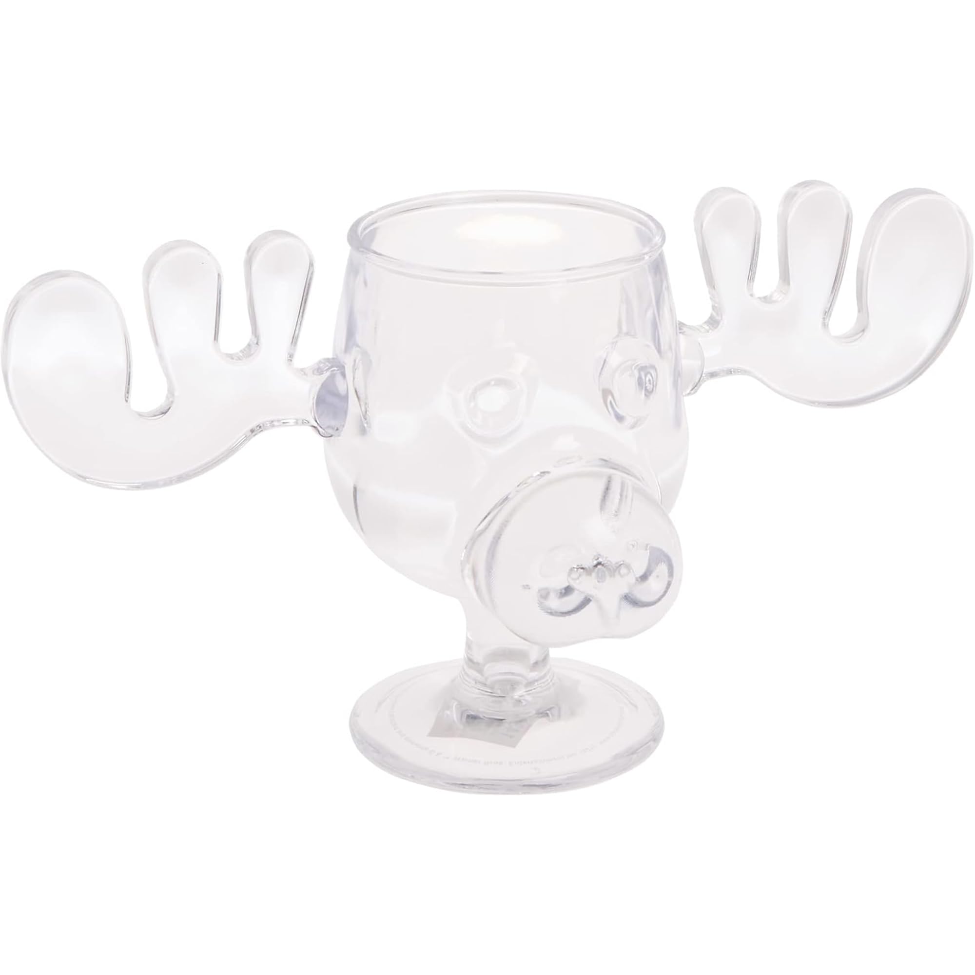 Taza de alce Spoontiques navideña Griswold, ligera para bebidas festivas.