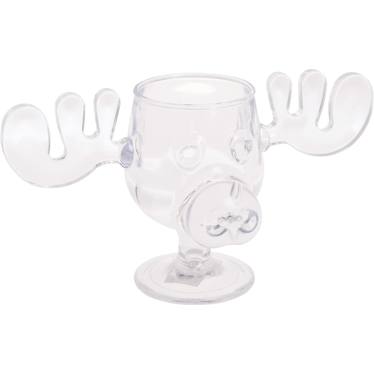 Taza de alce Spoontiques navideña Griswold, ligera para bebidas festivas.