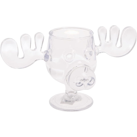 Taza de alce Spoontiques navideña Griswold, ligera para bebidas festivas.