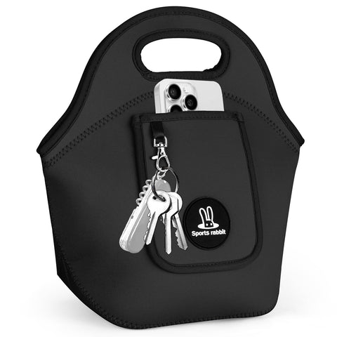 Sports rabbit bolsa-almuerzo neopreno aislante mantiene la comida fría o caliente.