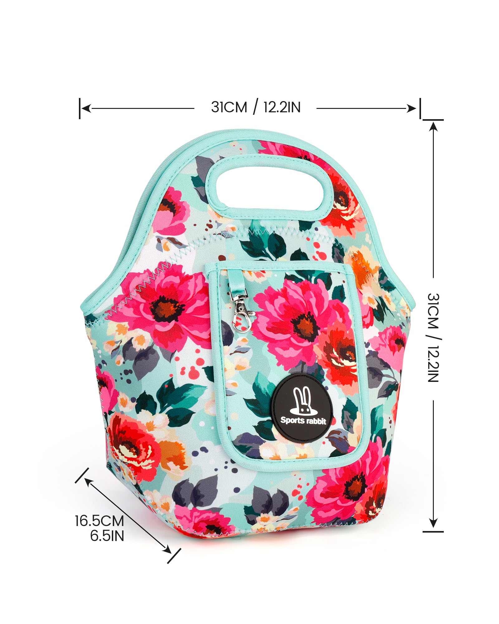 Sports rabbit bolsa-almuerzo impermeable para aventuras al aire libre.