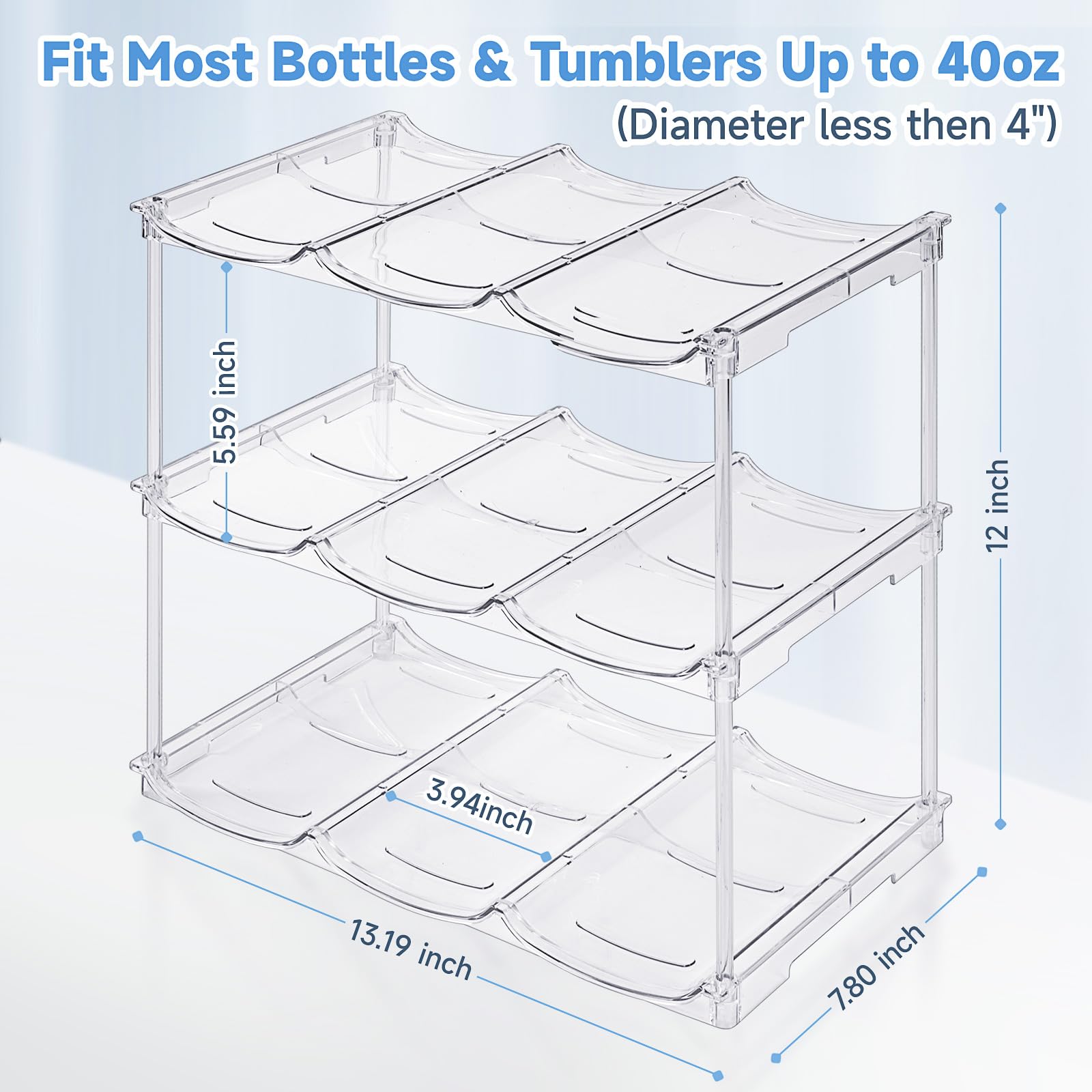 Materiales BPA libre y duraderos para almacenamiento seguro.