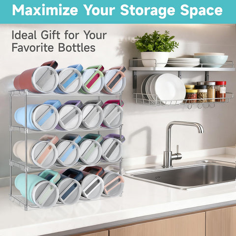 SPOSPO organizador de cocina, fácil de limpiar a mano.
