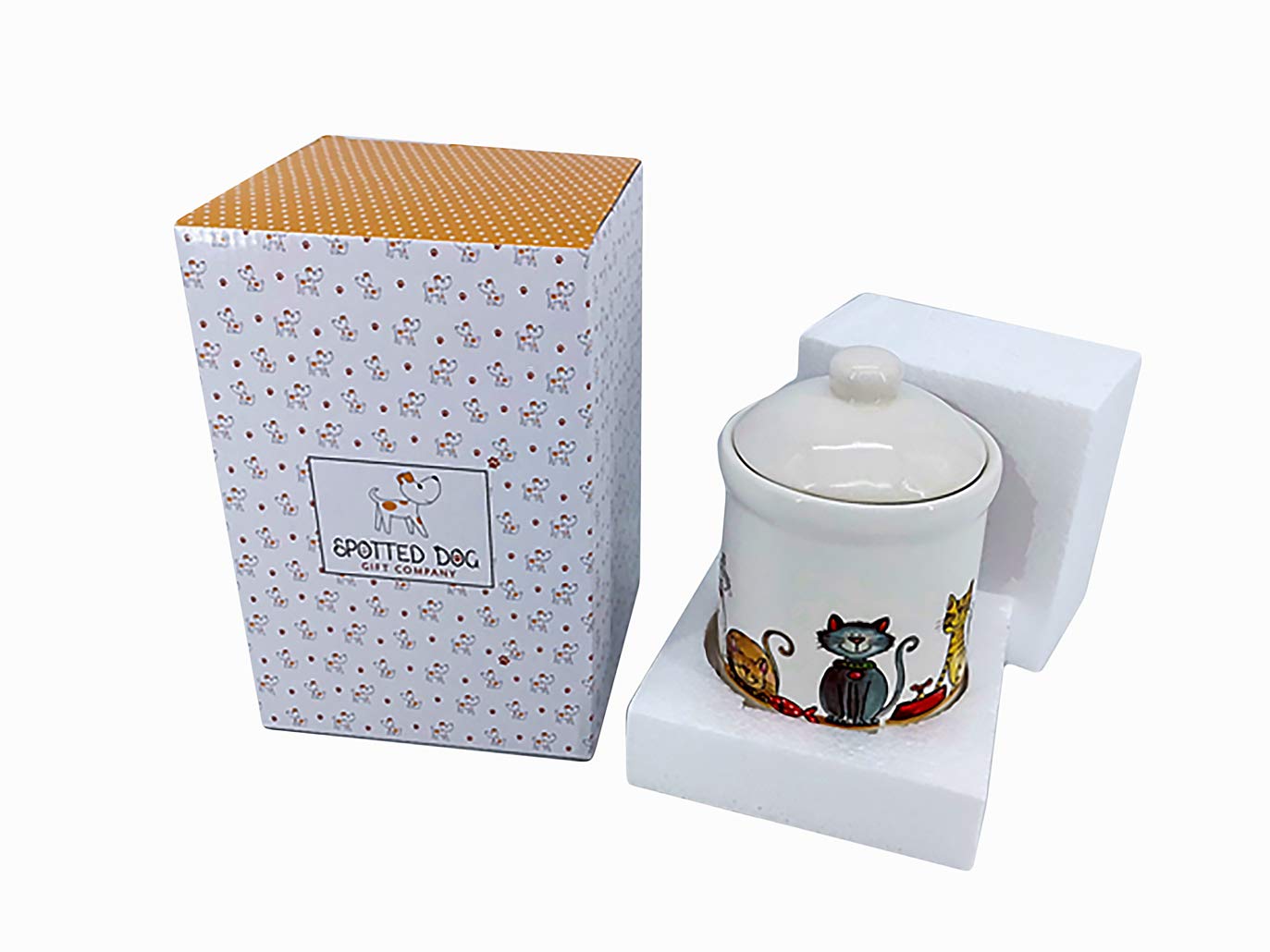 SPOTTED DOG GIFT COMPANY tarro para la encimera, decorativo y funcional.