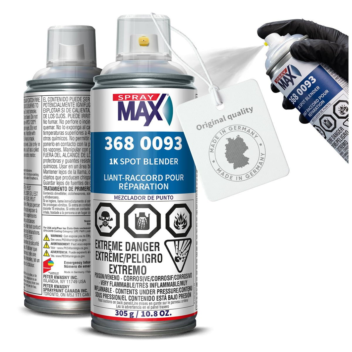 SprayMax 1K Spot Blender Clear: borde limpio para transiciones discretas