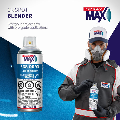 SprayMax 1K Spot Blender Efecto sin halos para acabado suave